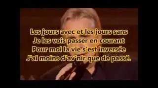 Karaoké - Michel Sardou - Les jours avec et les jours sans
