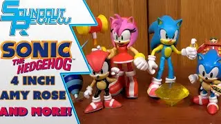 Sonic the Hedgehog Jakks Pacific Amy Rose, Neon Sonic and new 2.5 Action Figures Review [Soundout12]
