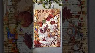ASMR Journal Autumn Scrapbooking 🍁🍁🍂