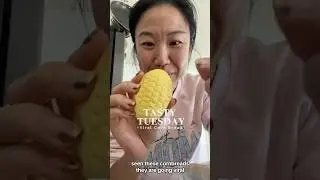 Viral Daedoo Korean corn bread taste test