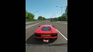 Lamborghini Aventador LP700-4 high speed driving | Forza Horizon 4 #shorts