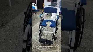 Self Propelled Multipurpose 3 in 1 Shower Commode Wheelchair #mobilitykart #shower #commode #toilet