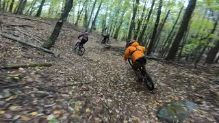 2024.11.5 第一火曜部 TRAIL CUTTER 晩秋の紅葉ライド
