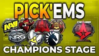 StarLadder Berlin Major CHAMPIONS STAGE Pick'Em (CS:GO)