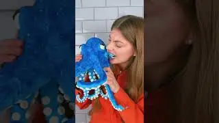 Шоколад 🐙 против настоящей еды #шорты