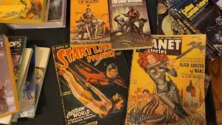 Eric John Stark, Captain Future vintage paperbacks and books by Leigh Brackett and Edmond Hamilton