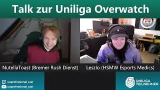 Interview mit Leszlo (HSMW Esports Medics)! - Talk zur Uniliga Overwatch WiSe 25/26