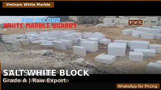 The new white marble Quarry in Vietnam in Yen Bai 05 2021  || White marble mine ||TVC STONE