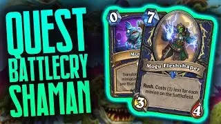 Quest Battlecry Shaman | Saviors of Uldum | Hearthstone | Dekkster