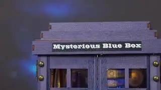 Book Nook Kit Mysterious Telephone Booth DIY Wooden Puzzle H