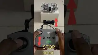 Start and stop DJI NEO drone tutorial before take off #djidrones #djidrone #dji #djiinneo