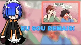 Re-zero react a: ALGUNS PROBLEMAS COM OS BATONS DA MOMO | Gacha life (as)