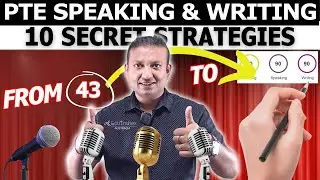 10 Secret Strategies for PTE Speaking and Writing - 90 Score | Edutrainex PTE
