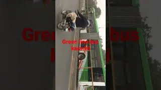 Karachi green line bus
