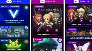 MapleStory N: TUDO SOBRE a Nova Atualização Do Dia 18