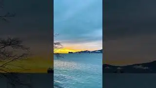 🌅 Capturing Vancouver's Sunset in Stunning 4K #vancouver #canada #kitsilanobeach