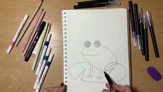How to Draw a Frog | Easy Step-by-Step Tutorial for Kids and Beginners