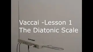 Vaccai - Lesson 1, The Diatonic Scale| Lydia Kavina - theremin