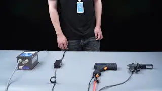 Comparison of pulse ion air gun and ordinary ion air gun