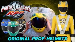 Unboxing: Power Rangers RPM Stunt TV Prop Helmets