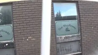 Bootle New Strand. Mayflower pub partly demolished. Sunday 31st August 2025