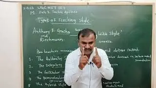 MH SET P1 UNIT 1 @ Types Of Teaching Style in Marathi by DGK SIR