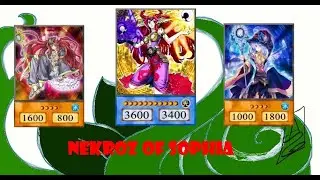 (YGOPRO)Nekroz Of Sophia deck,TRISHULA, THE ICE PRISON DRAGON