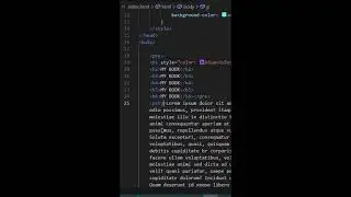 How to change the Text or background colour in html webpage|How to Change Text Color in HTML #short