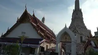 Bangkok, Thailand - Wat Arun (New Temple Nearby)
