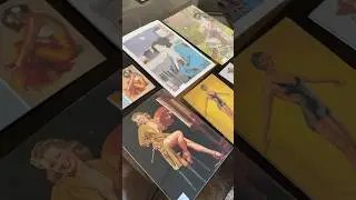Art haul on vacation! | Vintage Pinups and Japanese Prints #reissued #arthaul