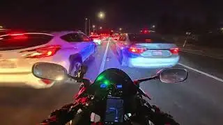 Police Shut Down the Car Meet&hellip; After I pulled Up on a Yamaha R1 