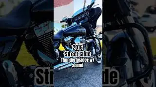 2016 Street Glide w/ Thunderheader | Sound on #HarleyDavidson #Bagger