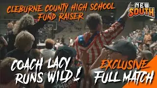 EXCLUSIVE: Donnie Primetime & Stunt Marshall vs. BDSM & Coach Lacy (New South Heflin, AL Fundraiser)