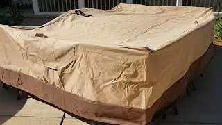Installing the PatioGem Extra Large Patio Furniture Cover