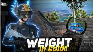 Weight In Gold 🏆 | 5 Finger + Gyroscope | PUBG MOBILE Montage