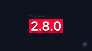Advanced spacing and typography control in CodyFrame v2.8.0