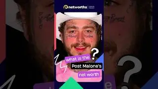 Post Malone Net Worth  #celebritynetworth #celebritiesnetworth  #networth #postmalone