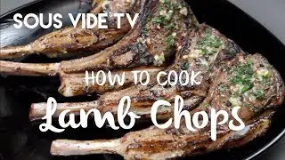 Sous Vide Lamb Rib Chops with Blowtorch Sear Recipe