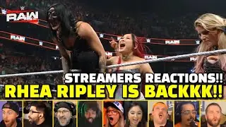 Возвращение Рии Рипли на WWE RAW: подборка реакций стримеров