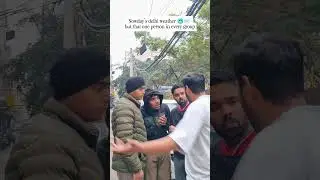 Nowday's delhi weather 🥶🌨 but that one person in every group😂#trendingvidei#weather#comedy