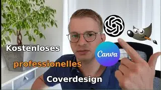 Professionelles Buchcover f&uuml;r Amazon KDP selbst gestalten (gratis Tools!)