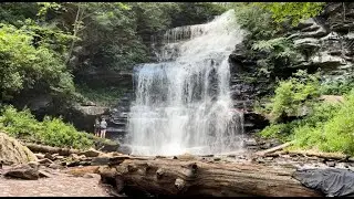 Rickett&rsquo;s Glen, Ganoga Falls