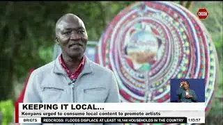 Kenyans urged to embrace local content to support artists in the industry