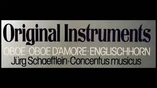 Vivaldi / J&uuml;rg Schaeftlein, 1973:  Oboe Concerto in A minor (F. VII/13) (P. 89) (VINYL LP)