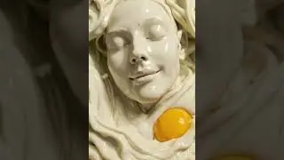 Surreal Yolk Whimsy 🍳🌈 &ndash; Breakfast Meets the Bizarre