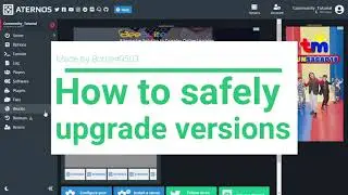 How to safely upgrade your Minecraft server | Aternos