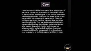 #essayoncow #essay #cowessay #shorts  #HelloShiksha