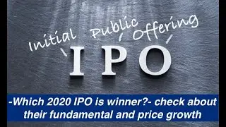 -Which 2020 IPO is winner?- check about their fundamental and price growth