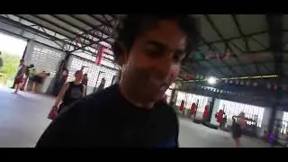 Day 2.15 : Muai Thai Techniques Practice and 1-1 Training Session with Yo