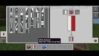 Minecraft: How To Make Czech Republic Flag  Banner in Minecraft, Tutorial
